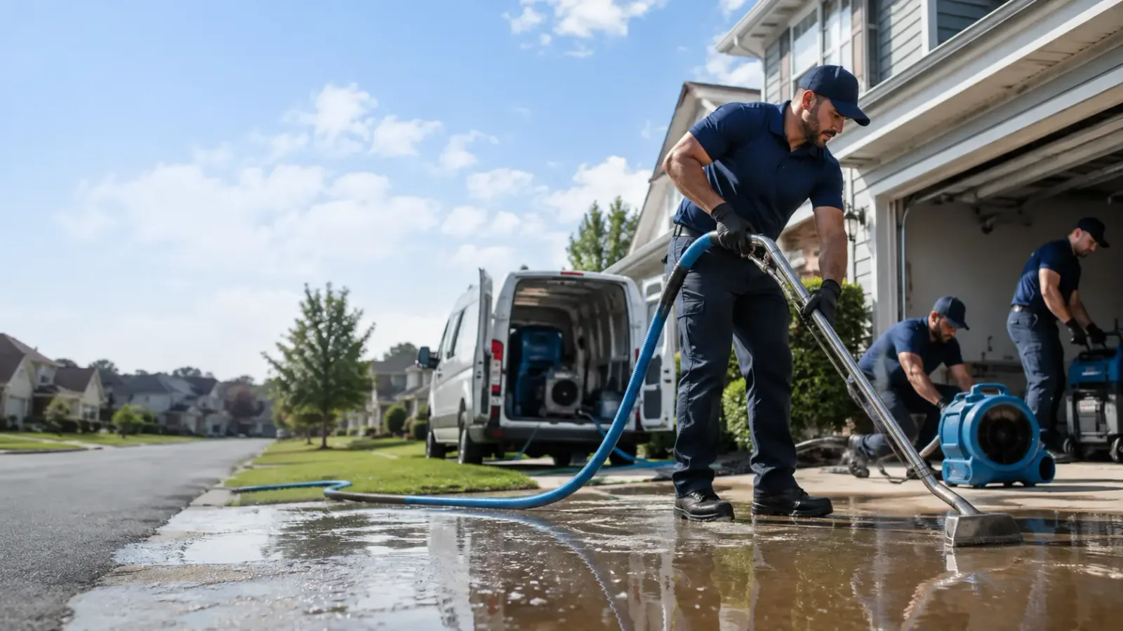 Flood Damage Restoration in Windsor Locks, CT
